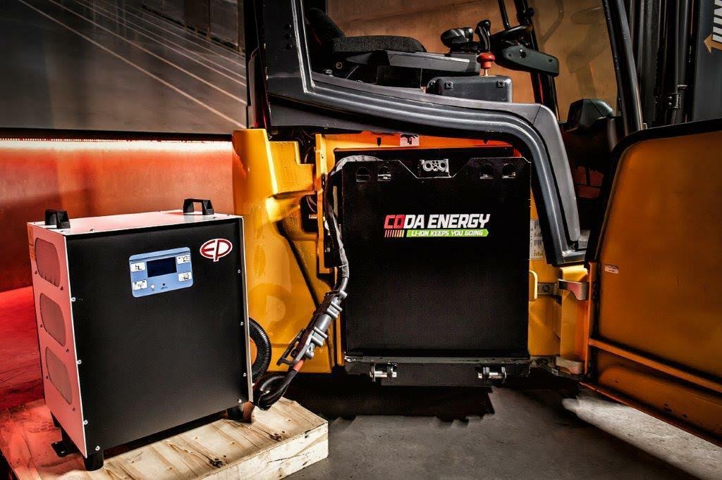 Accu voor vorkheftruck